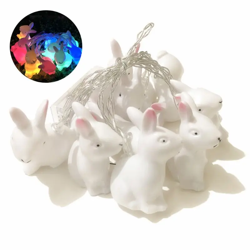 1.5m Easter Exquisite Rabbit Lights String Bunny Festive LED Lamp Battery Operated Home Party Decoration Supplies
1.5m Easter Exquisite Rabbit Lights String Bunny Festive LED Lamp Battery Operated Home Party Decoration Supplies