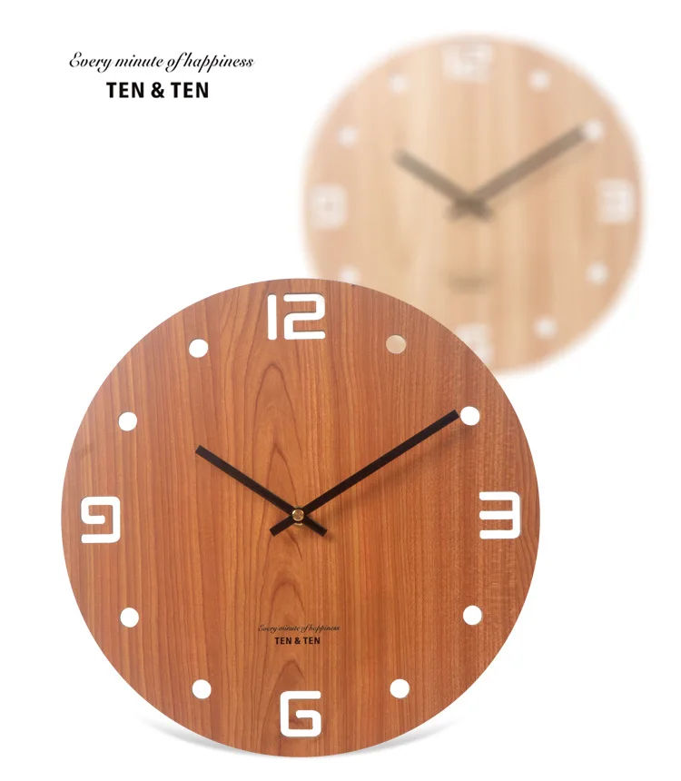 Silent Simple Wooden Wall Clock Nordic Design Kitchen Decor Wall Clock Wall Art Reloj De Pared Living Room Decoration BI50WC
Silent Simple Wooden Wall Clock Nordic Design Kitchen Decor Wall Clock Wall Art Reloj De Pared Living Room Decoration BI50WC