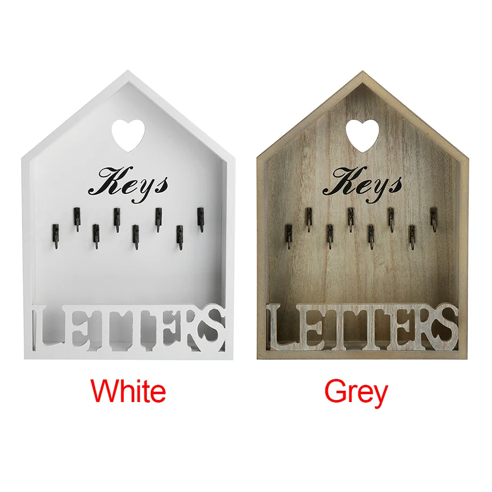 Key Holder Organizer Cottage 8 Hooks Portable Wall Mounted Home Storage Letter Rack Hanger Decoration Wooden Vintage Office
Key Holder Organizer Cottage 8 Hooks Portable Wall Mounted Home Storage Letter Rack Hanger Decoration Wooden Vintage Office