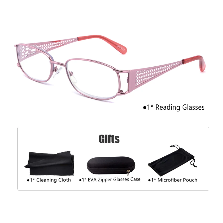High Quality Fashion Ladies Small Metal UV Proof Reading Glasses Anti Blue Light Women Reader Glasses Female with Diopters Case 
High Quality Fashion Ladies Small Metal UV Proof Reading Glasses Anti Blue Light Women Reader Glasses Female with Diopters Case