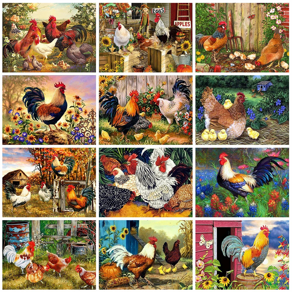 Cock Rooster Diamond Art Painting Farm Decor Paint Diy 5D Full Drills Crafts for Adults Mosaic Jewel Cross Stitch Wall Decor
Cock Rooster Diamond Art Painting Farm Decor Paint Diy 5D Full Drills Crafts for Adults Mosaic Jewel Cross Stitch Wall Decor
