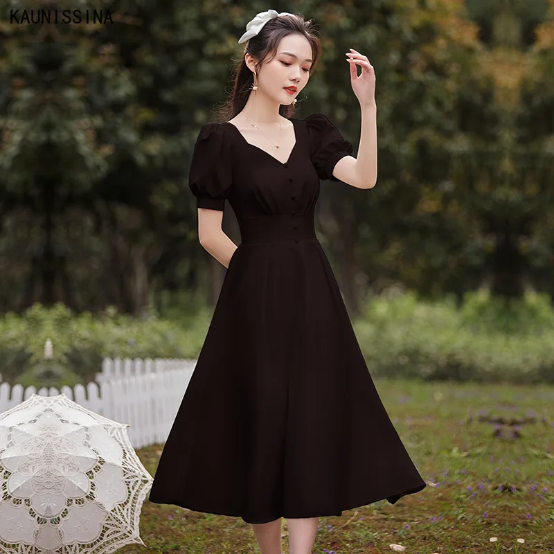 KAUNISSINA White Cocktail Dresses Women Elegant V-Neck Short Sleeve Formal Party Gowns Female Homecoming Vestidos Plus Size
KAUNISSINA White Cocktail Dresses Women Elegant V-Neck Short Sleeve Formal Party Gowns Female Homecoming Vestidos Plus Size