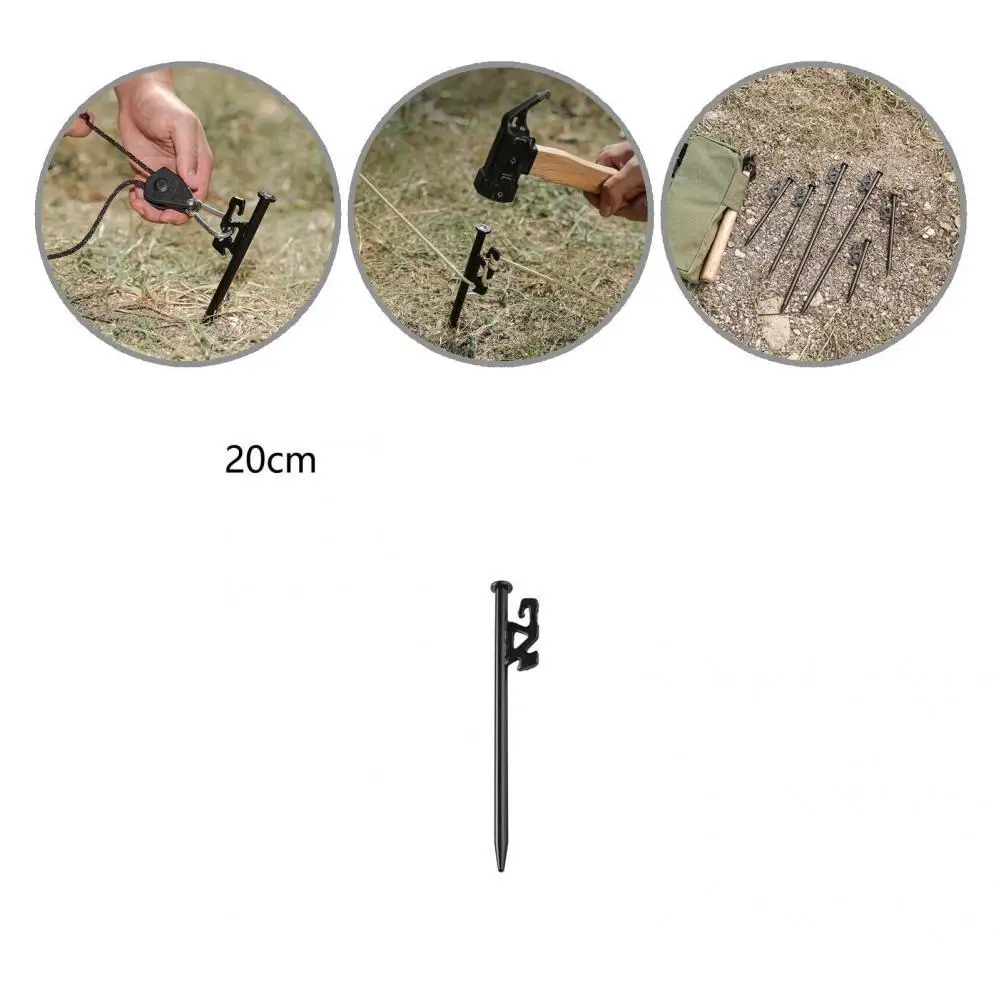 Long-Lasting Robust Inflexible Steel Tent Stake Nail Unbreakable Tent Peg Waterproof for Outdoor Camping Hiking Trip
Long-Lasting Robust Inflexible Steel Tent Stake Nail Unbreakable Tent Peg Waterproof for Outdoor Camping Hiking Trip