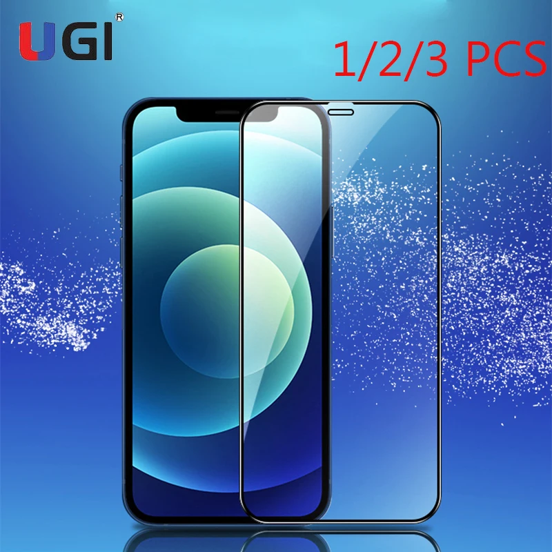 UGI 1/2/3PCS Full Cover Curved Screen Protector Tempered Glass 9H For iPhone 12 Mini Pro Max Protective Glass Front Film Safety
UGI 1/2/3PCS Full Cover Curved Screen Protector Tempered Glass 9H For iPhone 12 Mini Pro Max Protective Glass Front Film Safety