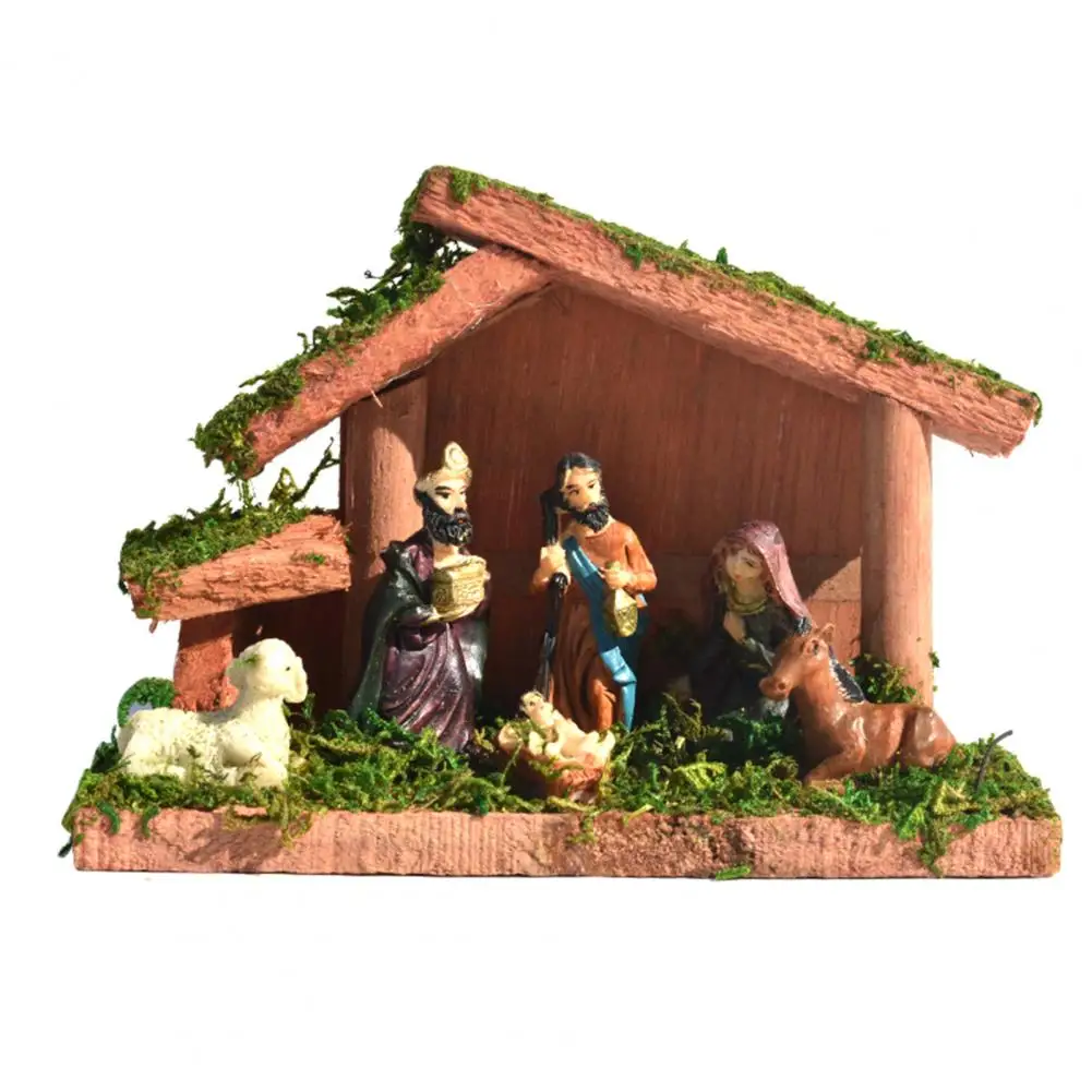 Nativity manger ornaments Christmas ornaments manger room characters Catholic Christian home furnishings gardening
Nativity manger ornaments Christmas ornaments manger room characters Catholic Christian home furnishings gardening