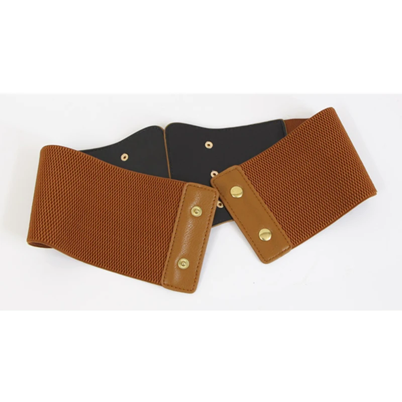 Fashion Elastic Wide Waistbands Women Waist Belt for Dress Sweater Metal Buckle Leather Belts Girls Cummerbunds Stretchy Belt
Fashion Elastic Wide Waistbands Women Waist Belt for Dress Sweater Metal Buckle Leather Belts Girls Cummerbunds Stretchy Belt