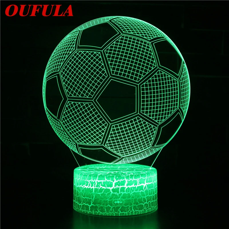 86LIGHT Night LED Lights Football 3D Lamp Cute Toy Gift 16 Color Cartoon For Children Kids Room
86LIGHT Night LED Lights Football 3D Lamp Cute Toy Gift 16 Color Cartoon For Children Kids Room