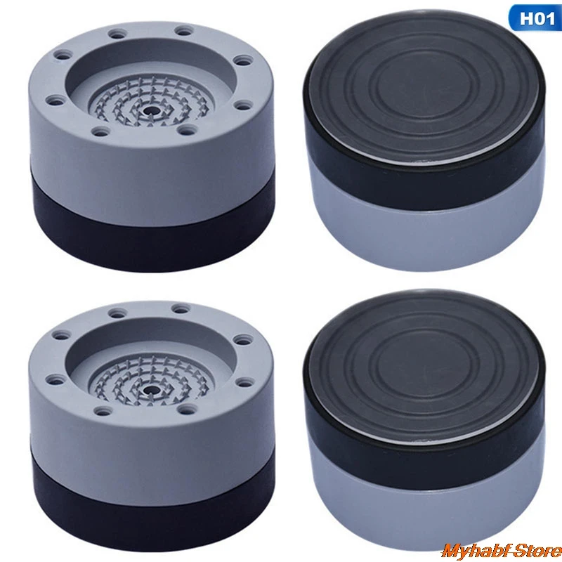 4pcs Universal Anti Vibration Feet Pads Washing Machine Rubber Mat Anti-Vibration Pad Dryer Refrigerator Base Fixed Non-Slip Pad
4pcs Universal Anti Vibration Feet Pads Washing Machine Rubber Mat Anti-Vibration Pad Dryer Refrigerator Base Fixed Non-Slip Pad
