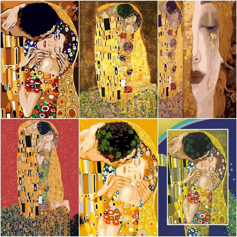 CHENISTORY 60x75cm Frame Painting By Numbers abstract lovers kiss DIY HandPainted Kits Drawing Canvas Pictures Figure Home Decor
CHENISTORY 60x75cm Frame Painting By Numbers abstract lovers kiss DIY HandPainted Kits Drawing Canvas Pictures Figure Home Decor