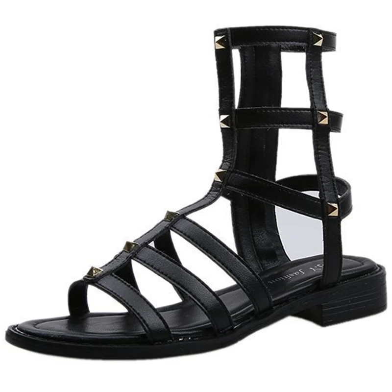 Woman Sandals 2021 Summer Roman Women mid-calf Cool boots Open Toe Casual Shoes Woman Fashion flat Sandals
Woman Sandals 2021 Summer Roman Women mid-calf Cool boots Open Toe Casual Shoes Woman Fashion flat Sandals