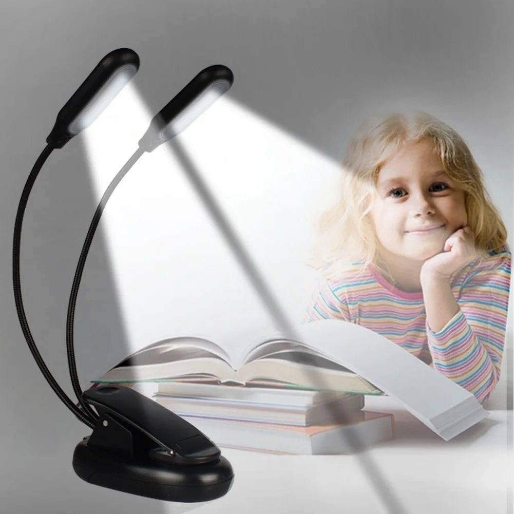 10 LED USB Charging Gift Dual Arms Stand Book Eye Caring Desk Lamp Flexible Reading Light Travel Clip On Adjustable Gooseneck
10 LED USB Charging Gift Dual Arms Stand Book Eye Caring Desk Lamp Flexible Reading Light Travel Clip On Adjustable Gooseneck