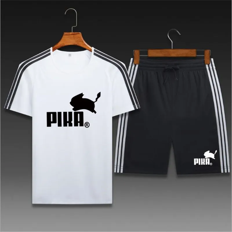 PIKA LOGO Sports suit sports T shirt men's running shorts football workout clothes men workout clothes sportswear T-shirts
PIKA LOGO Sports suit sports T shirt men's running shorts football workout clothes men workout clothes sportswear T-shirts