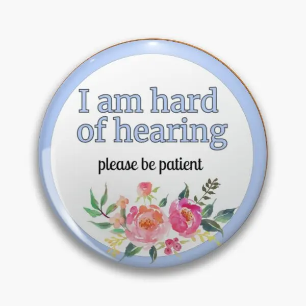 Flower Hard Of Hearing Awareness Soft Button Pin Badge Gift Decor Cartoon Brooch Women Fashion Clothes Creative Jewelry Funny
Flower Hard Of Hearing Awareness Soft Button Pin Badge Gift Decor Cartoon Brooch Women Fashion Clothes Creative Jewelry Funny
