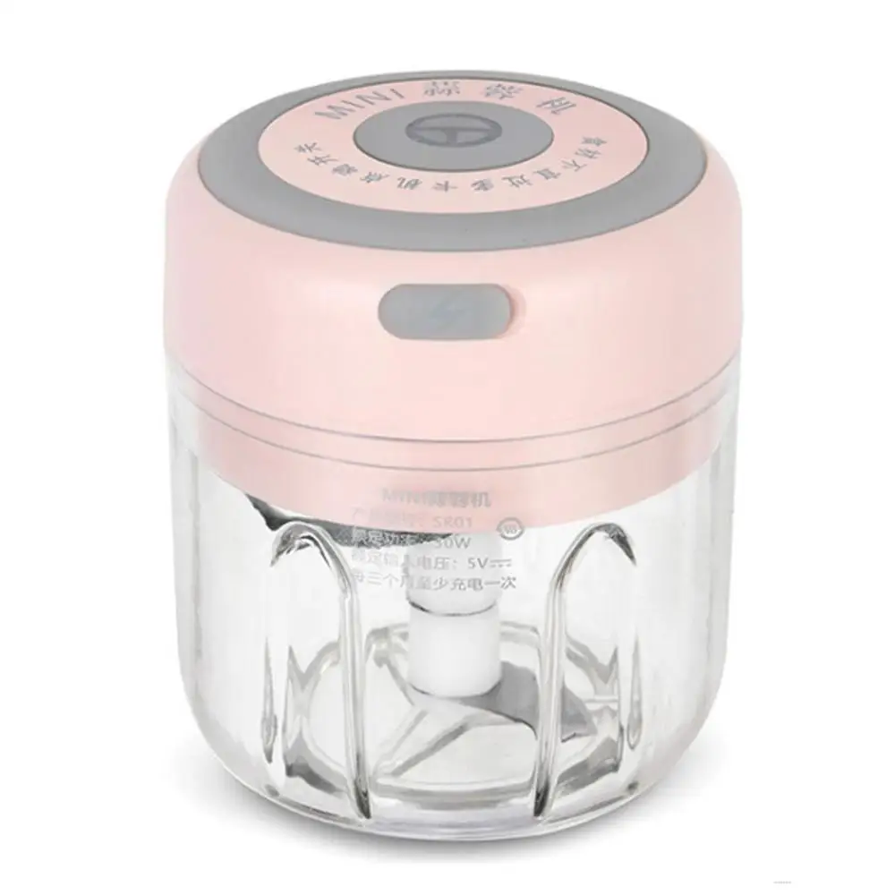 250ml Mini USB Wireless Electric Garlic Masher Press Mincer Vegetable Chili Meat Grinder Food Chopper Kitchen Tools
250ml Mini USB Wireless Electric Garlic Masher Press Mincer Vegetable Chili Meat Grinder Food Chopper Kitchen Tools
