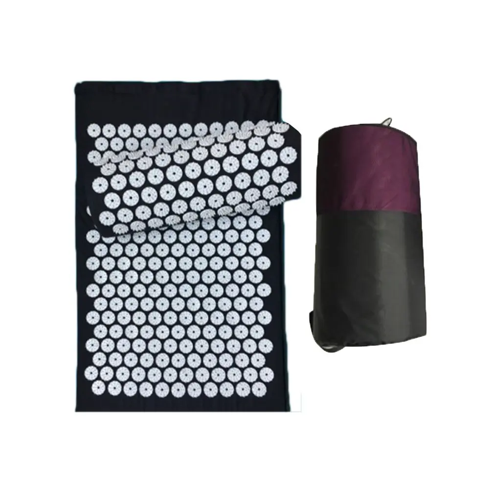 Massage Acupuncture Yoga Mat Acupressure Pillow Cushion Body Back Muscle Pain Relief Acupuncture Mat
Massage Acupuncture Yoga Mat Acupressure Pillow Cushion Body Back Muscle Pain Relief Acupuncture Mat