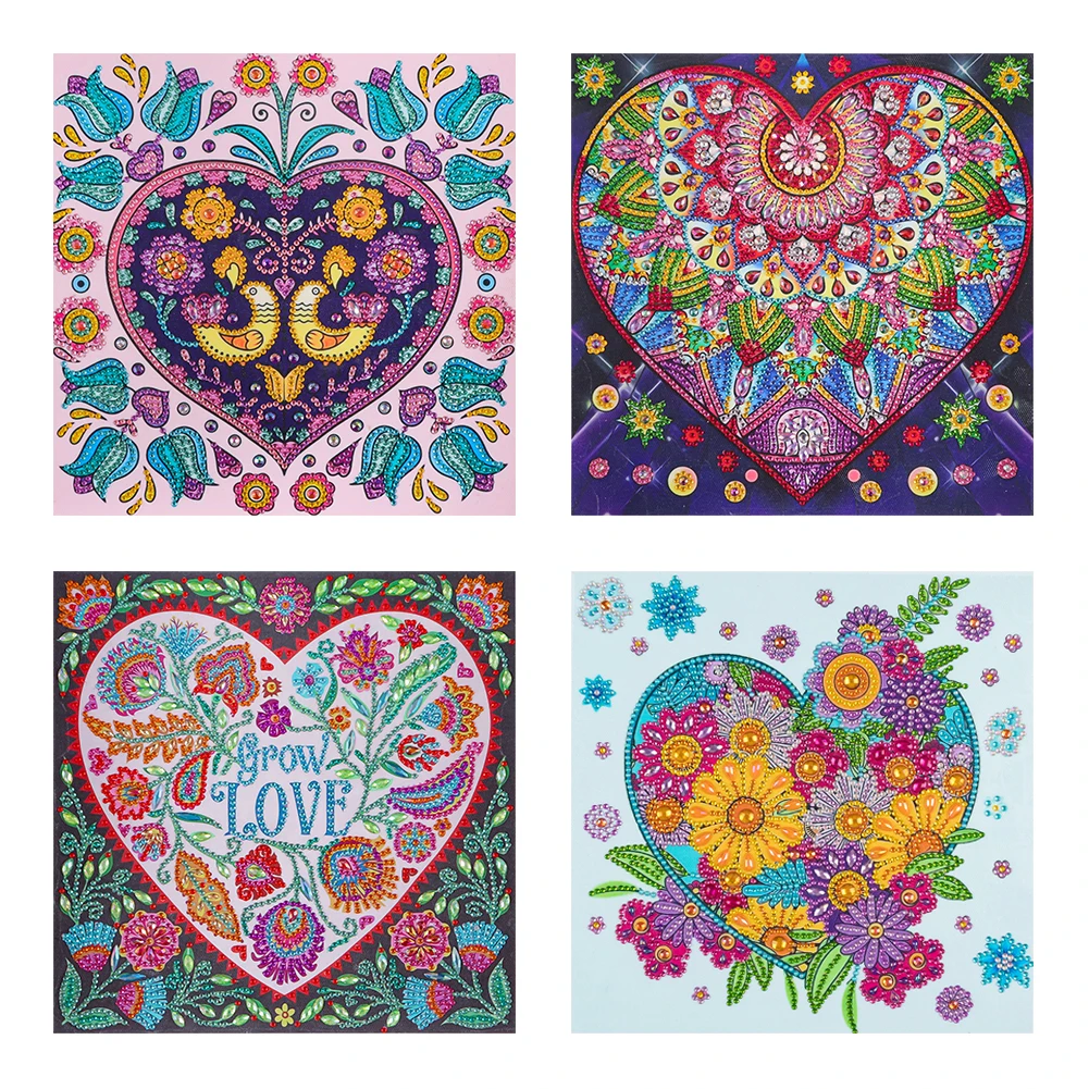 5D DIY Partial Special Shape Drill Diamond Painting Heart Rhinestone Drawing Picture Home Decoration Art Craft 30x30cm
5D DIY Partial Special Shape Drill Diamond Painting Heart Rhinestone Drawing Picture Home Decoration Art Craft 30x30cm