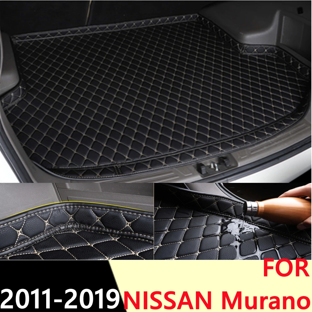 SJ High Side Waterproof Car Trunk Mat AUTO Tail Boot Tray Liner Cargo Rear Pad Accessories For NISSAN Murano 2011 2012 2013-2019
SJ High Side Waterproof Car Trunk Mat AUTO Tail Boot Tray Liner Cargo Rear Pad Accessories For NISSAN Murano 2011 2012 2013-2019