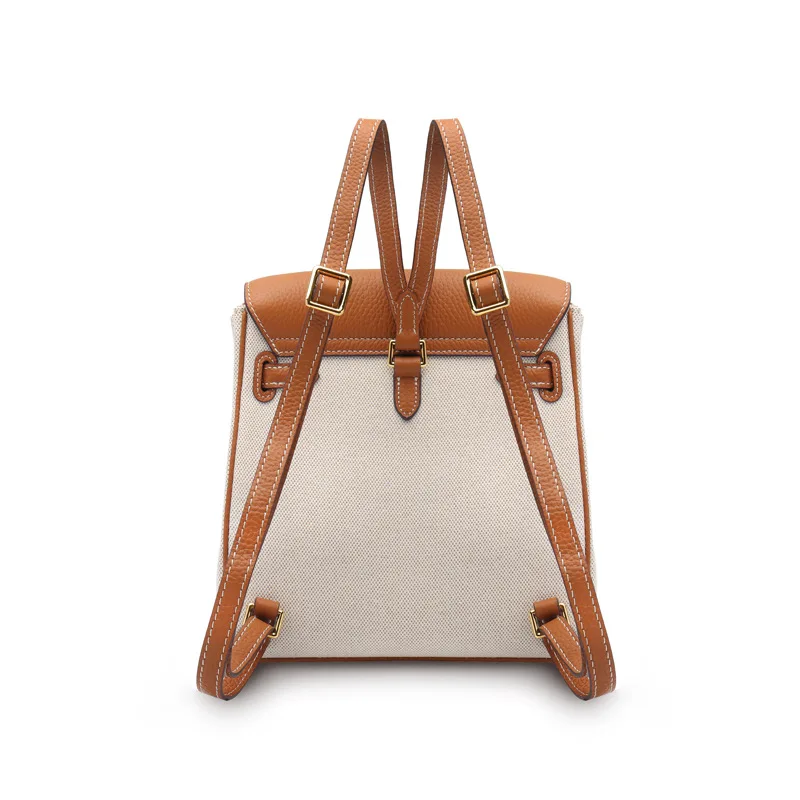 2020 New Women's Sewing Stitching Backpack Soft Leather Young Girls Schoolbag Luxury Designer Women's Multifunctional Travel Bag
2020 New Women's Sewing Stitching Backpack Soft Leather Young Girls Schoolbag Luxury Designer Women's Multifunctional Travel Bag