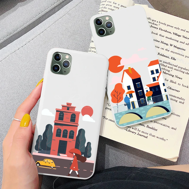 Hand Painted Street House Phone Case For iPhone 6S 7 8 Plus SE2020 12 mini 11 pro max XS XR XS Max Soft Silicone Back Cover Case
Hand Painted Street House Phone Case For iPhone 6S 7 8 Plus SE2020 12 mini 11 pro max XS XR XS Max Soft Silicone Back Cover Case