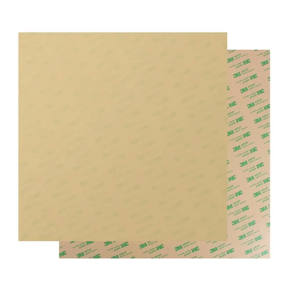 Energetic Print Bed 350*350*0.3mm Excellent PEI Sheet Heat Resistant 3D Printer Build Plate With 3M 468MP Adhesive Backing
Energetic Print Bed 350*350*0.3mm Excellent PEI Sheet Heat Resistant 3D Printer Build Plate With 3M 468MP Adhesive Backing