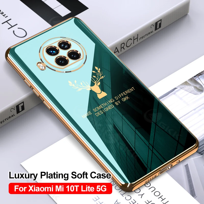 Роскошные элегантные покрытие чехол для Xiaomi Redmi Note 9 10i 10T Lite 5G противоскользящие