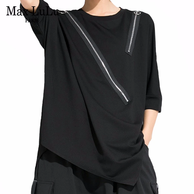 Фото Max LuLu 2020 новые корейские модные дизайнерские женские свободные - купить