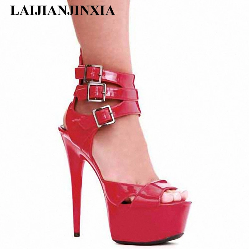 Women High Heel Pumps 5CM Platform Sandals Buckle Strap Dancing Sandals Wedding Shoes Stage Shoes
Women High Heel Pumps 5CM Platform Sandals Buckle Strap Dancing Sandals Wedding Shoes Stage Shoes
