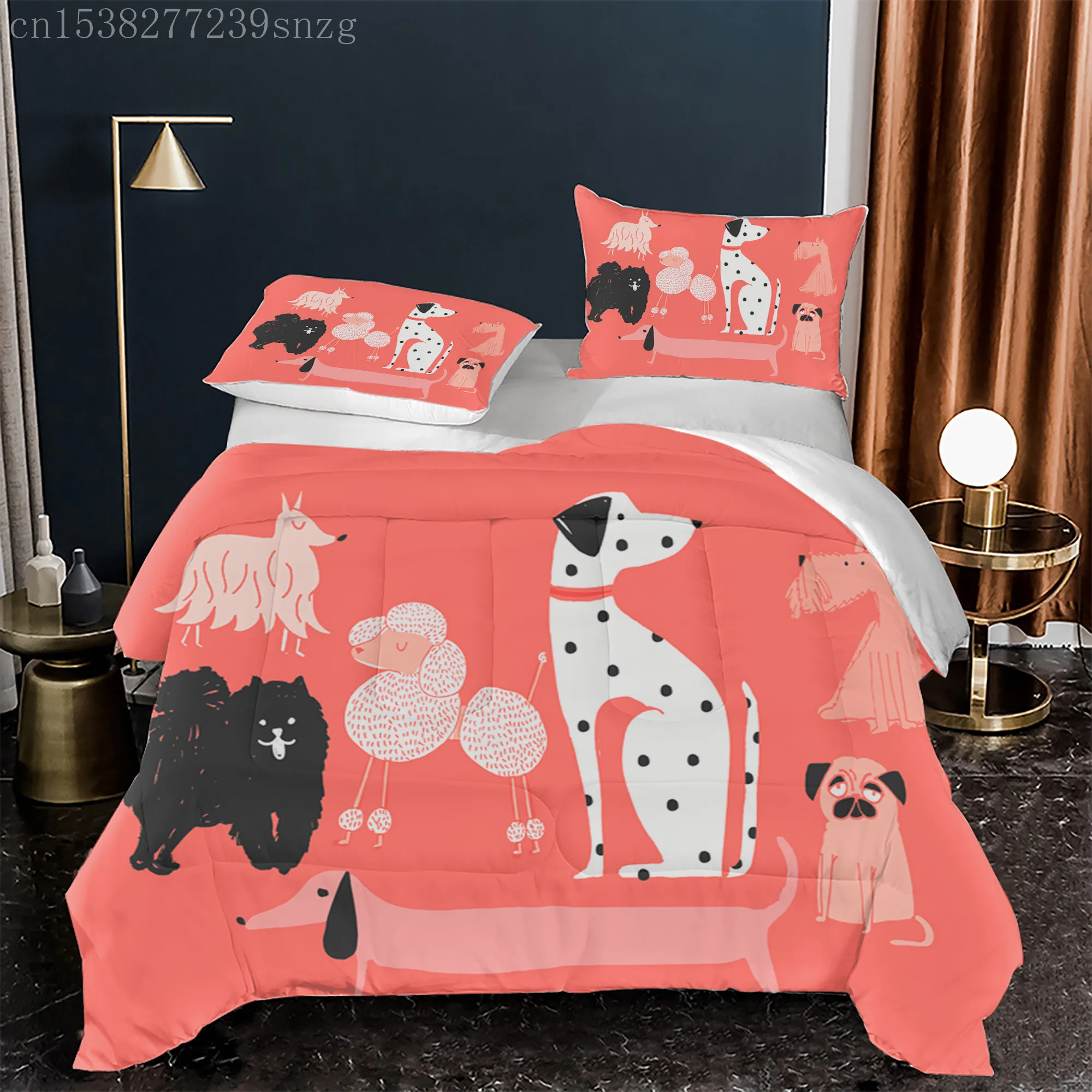 Bedroom Bedding Set 3d Printing Puppy Animal Duvet Cartoon Single Double Bed Set Children Girl Household Quilt Cover
Bedroom Bedding Set 3d Printing Puppy Animal Duvet Cartoon Single Double Bed Set Children Girl Household Quilt Cover