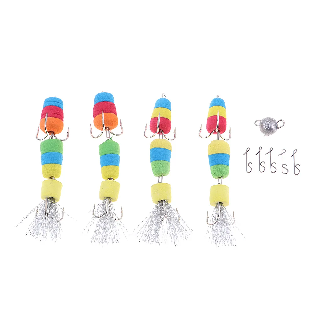 4 Pieces Topwater Floating Baits Bionic Baits Jerkbaits Swimbaits Fishing Accessories
4 Pieces Topwater Floating Baits Bionic Baits Jerkbaits Swimbaits Fishing Accessories