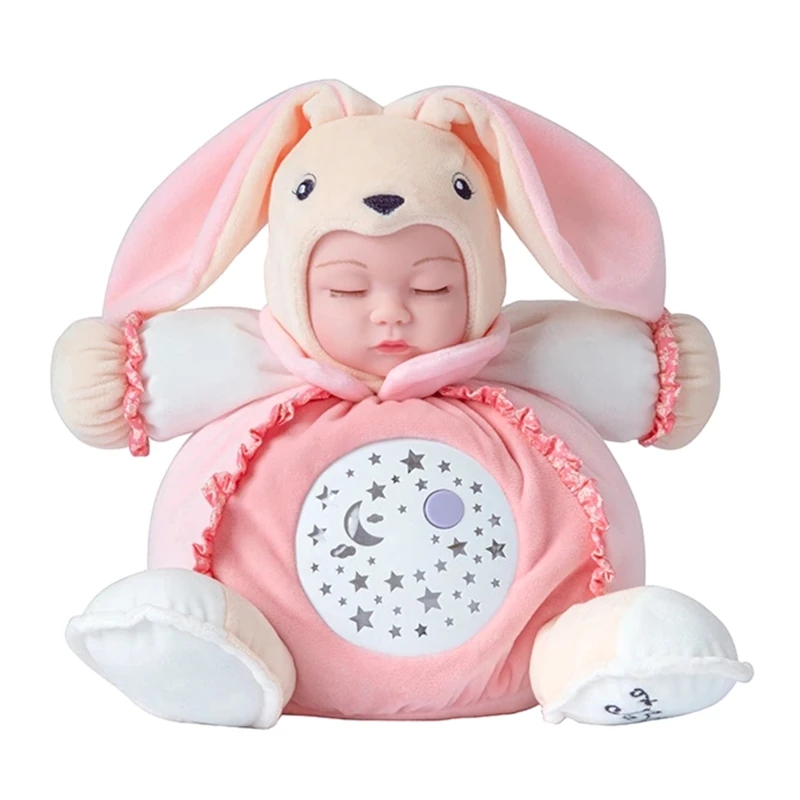 40cm Cute Bunny Soft Plush Doll Toy Panoramic Starry Sky Projection Light Night Lamp Singing Appeasing Sleeping Dolls for Girls
40cm Cute Bunny Soft Plush Doll Toy Panoramic Starry Sky Projection Light Night Lamp Singing Appeasing Sleeping Dolls for Girls