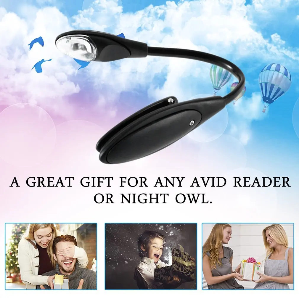 2017 Newest Creative Flexible Clip-On Bright Book Laptop Light Black LED Low Power Plastic Book Reading Lamp Hot Selling
2017 Newest Creative Flexible Clip-On Bright Book Laptop Light Black LED Low Power Plastic Book Reading Lamp Hot Selling