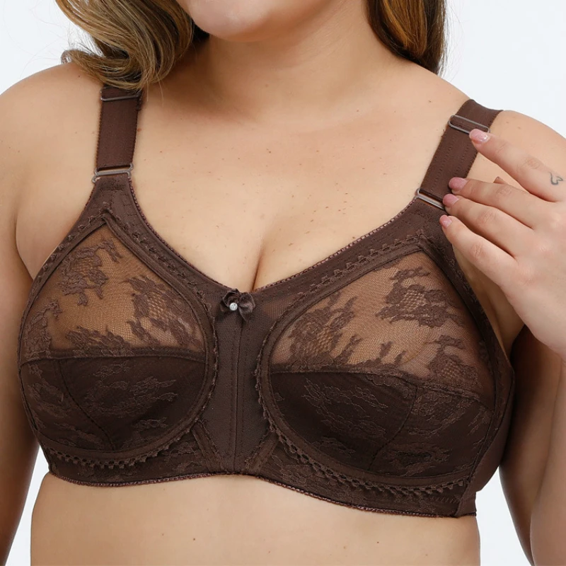 Women's Beauty Lace Unlined Full Coverage Underwire Minimizer Bra Plus Size Bra 80-115 C D Cup
Women's Beauty Lace Unlined Full Coverage Underwire Minimizer Bra Plus Size Bra 80-115 C D Cup