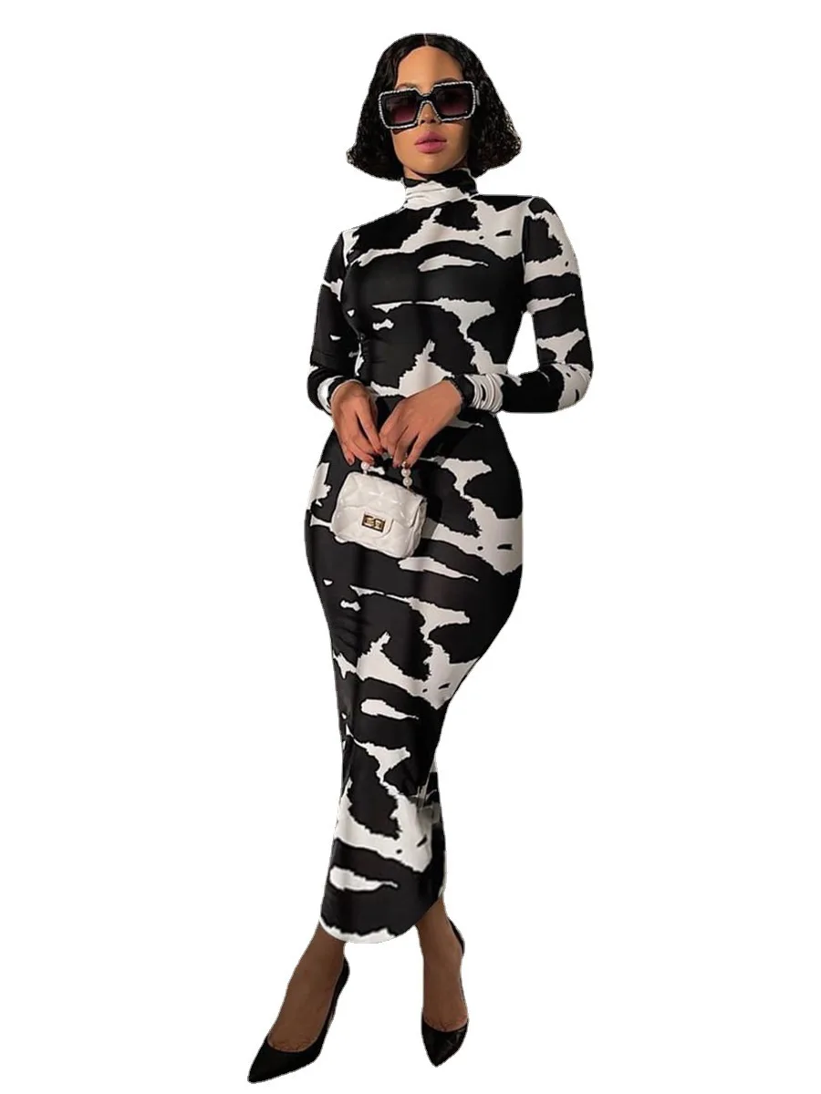 2021 Autumn New Arrivals Women Plus Size Bodycon Dresses Chic Printing Full Sleeve Sexy Clubwear Dress
2021 Autumn New Arrivals Women Plus Size Bodycon Dresses Chic Printing Full Sleeve Sexy Clubwear Dress