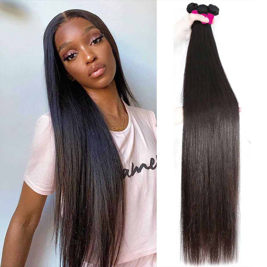 Straight Bundles Bone Straight Hair 30 Inch Long Brazilian Natural Human Hair 1 3 4 Bundles For Black Women Virgin Hair Bundles
Straight Bundles Bone Straight Hair 30 Inch Long Brazilian Natural Human Hair 1 3 4 Bundles For Black Women Virgin Hair Bundles
