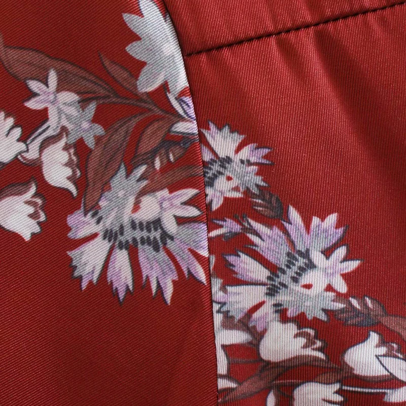 Za Women FASHION 2021 Long Sleeve Long Dress Floral Print Red Dress Vintage Vestido Mujer Chic Elegant Dress 
Za Women FASHION 2021 Long Sleeve Long Dress Floral Print Red Dress Vintage Vestido Mujer Chic Elegant Dress