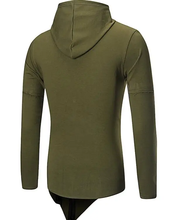 Autumn winter men ripped hole punk hip hop hoodie irregular design zipper sweatshirts man streetwear long hoodies pullover
Autumn winter men ripped hole punk hip hop hoodie irregular design zipper sweatshirts man streetwear long hoodies pullover