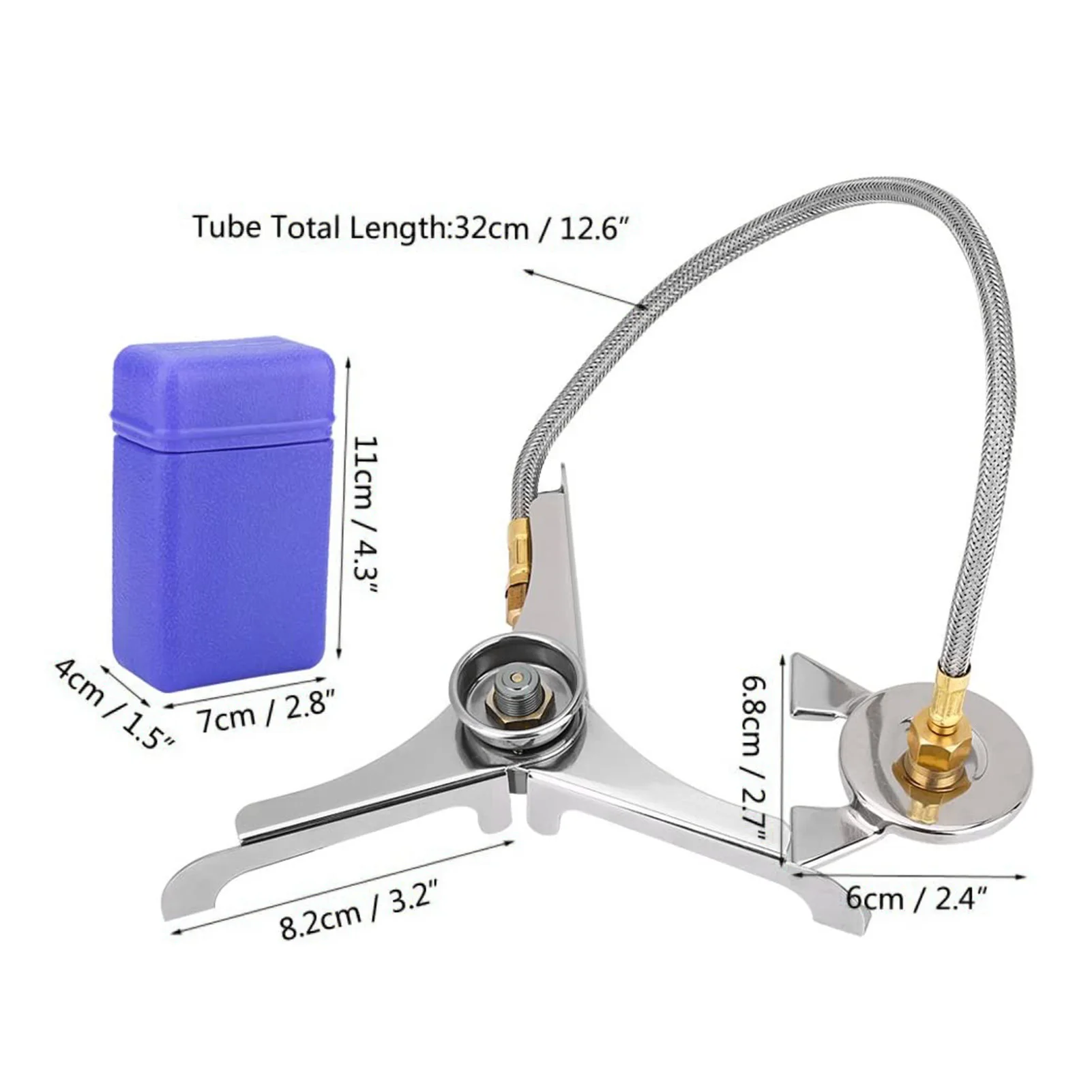 Triangle Gas Converter Three-cornered Long Cylinder Air Tank Conversion Adapter Foldble Stove Connector for Camping Outdoor Tool
Triangle Gas Converter Three-cornered Long Cylinder Air Tank Conversion Adapter Foldble Stove Connector for Camping Outdoor Tool