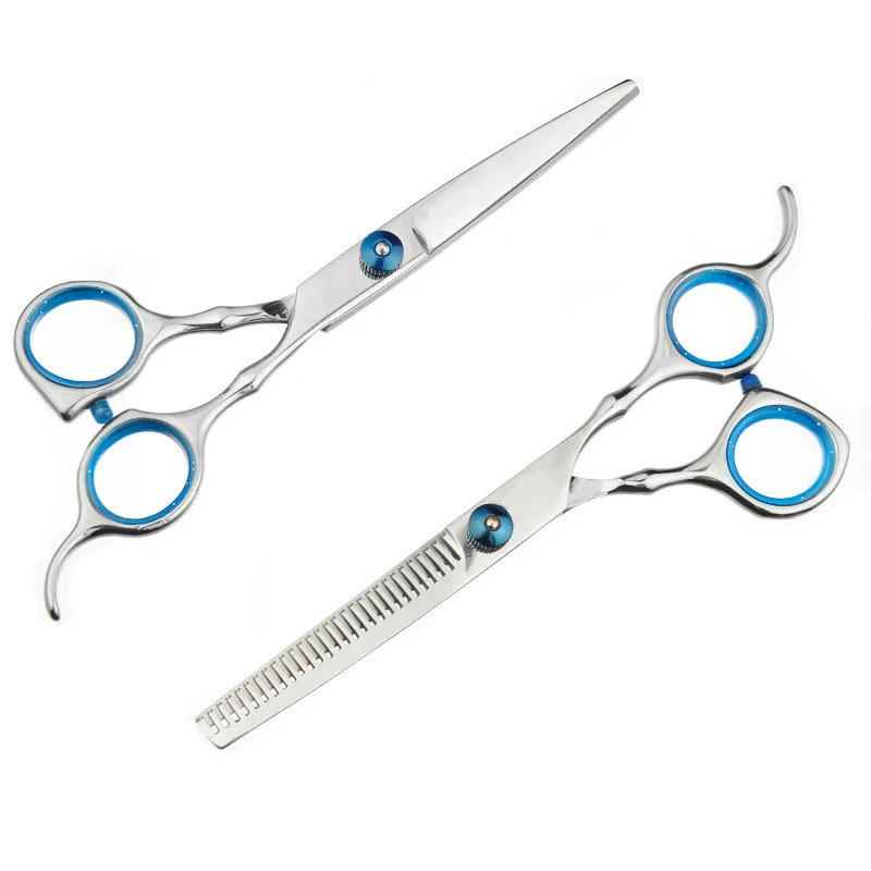 6 inch Cutting Thinning Styling Tool Hair Scissors Stainless Steel Salon Hairdressing Shears Regular Flat Teeth Blades
6 inch Cutting Thinning Styling Tool Hair Scissors Stainless Steel Salon Hairdressing Shears Regular Flat Teeth Blades