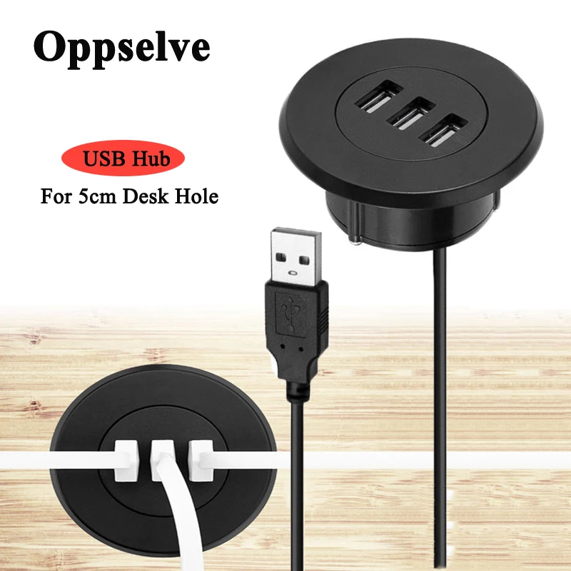 5cm Grommet Hole In-Desk Mounting 3 Ports USB 2.0 Hub For Laptop PC Computer Date Transmission Charge Adapter Splitter Hub Cable
5cm Grommet Hole In-Desk Mounting 3 Ports USB 2.0 Hub For Laptop PC Computer Date Transmission Charge Adapter Splitter Hub Cable