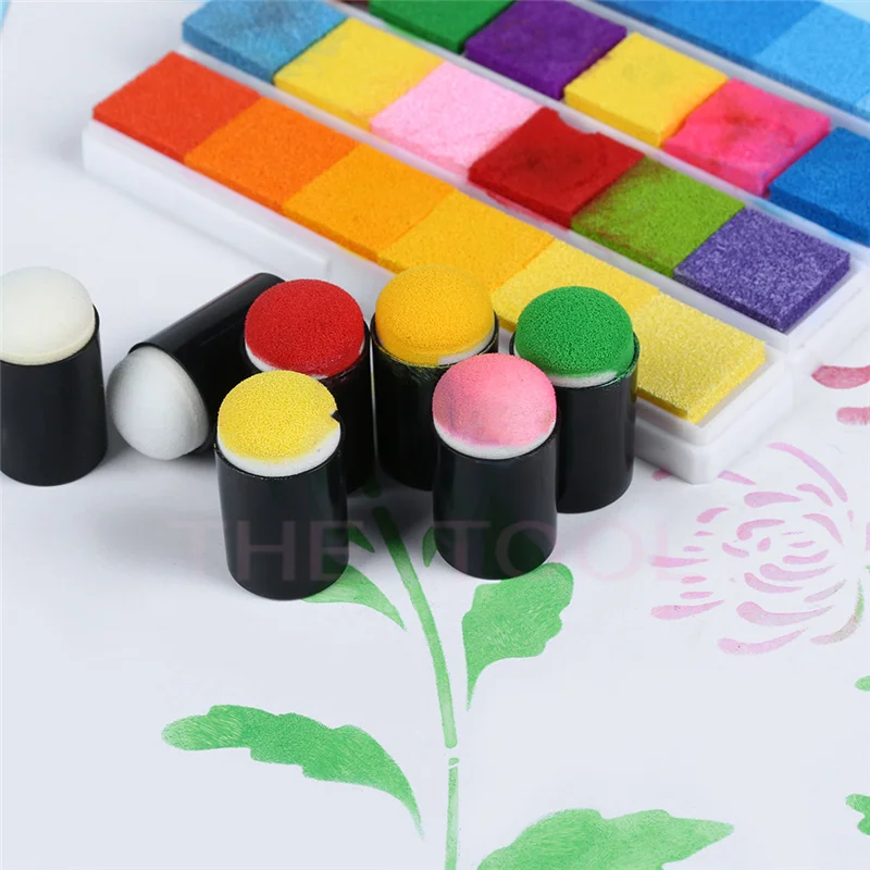 40pcs/set Painting Craft Set Paint Drawing Sponge Foam Finger Chalk Ink Applying Chalk Inking Staining Sponge Art Supplies
40pcs/set Painting Craft Set Paint Drawing Sponge Foam Finger Chalk Ink Applying Chalk Inking Staining Sponge Art Supplies