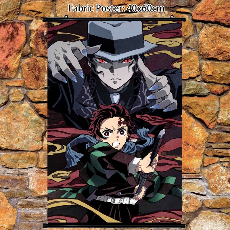 Плакат из аниме «рассекающий демонов» киметасу no Yaiba Kibutsuji Muzan Kamado Tanjirou, настенный свиток, украшение для дома, художественная картина 60x40 см
Плакат из аниме «рассекающий демонов» киметасу no Yaiba Kibutsuji Muzan Kamado Tanjirou, настенный свиток, украшение для дома, художественная картина 60x40 см