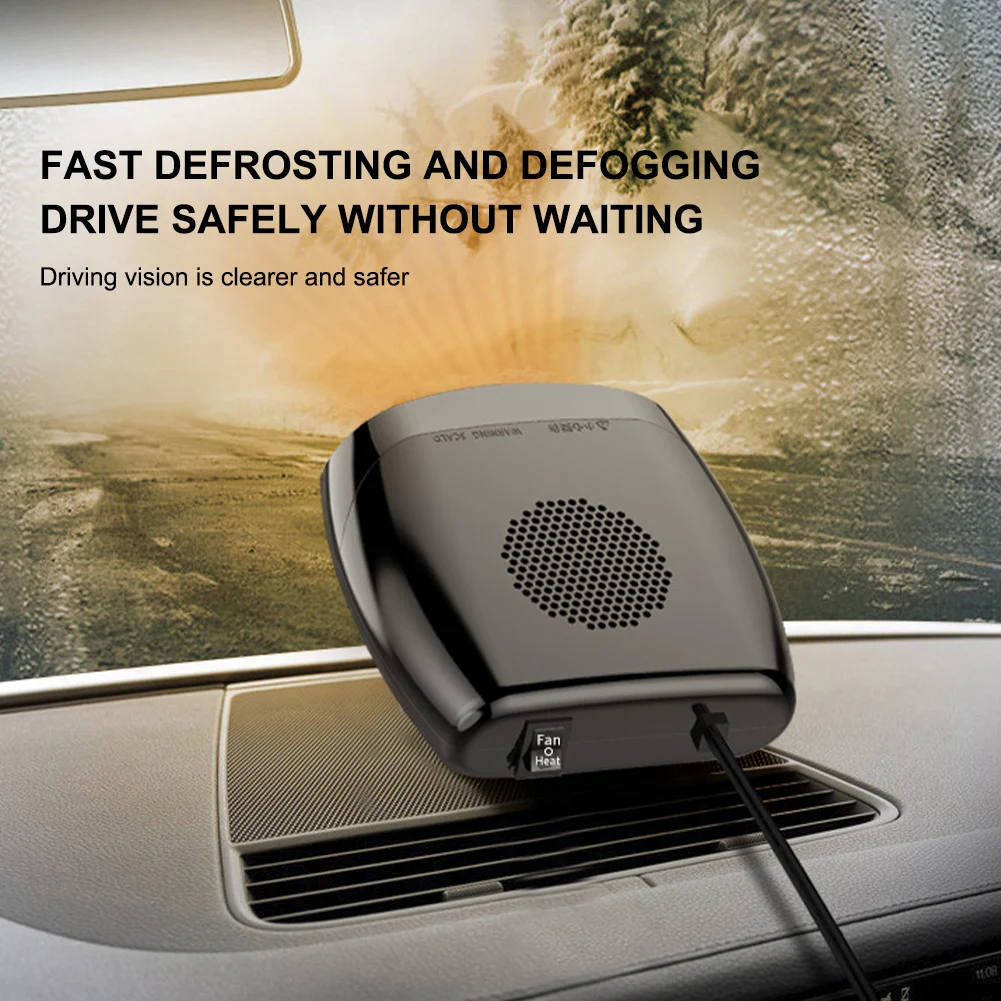 12V/24V Car Heater 150W Mini Windshield Defogger Fan 2 Modes Automotive Dashboard Windshield Defroster Defogger Heating Fan
12V/24V Car Heater 150W Mini Windshield Defogger Fan 2 Modes Automotive Dashboard Windshield Defroster Defogger Heating Fan