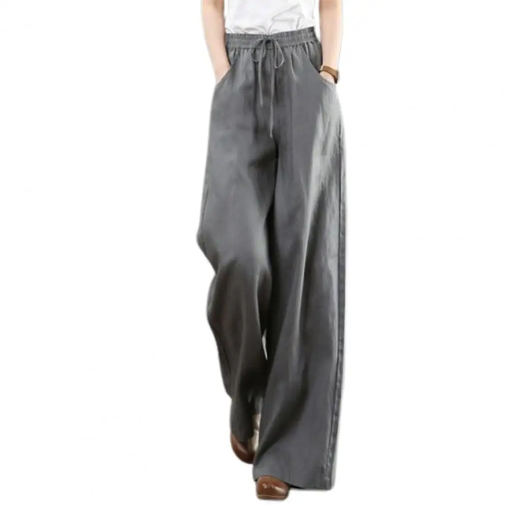 Elegant Maxi Long Trousers Women Pockets New High Waist Pants Drawstring Elastic Loose Pants Vintage Oversized Female Slacks
Elegant Maxi Long Trousers Women Pockets New High Waist Pants Drawstring Elastic Loose Pants Vintage Oversized Female Slacks