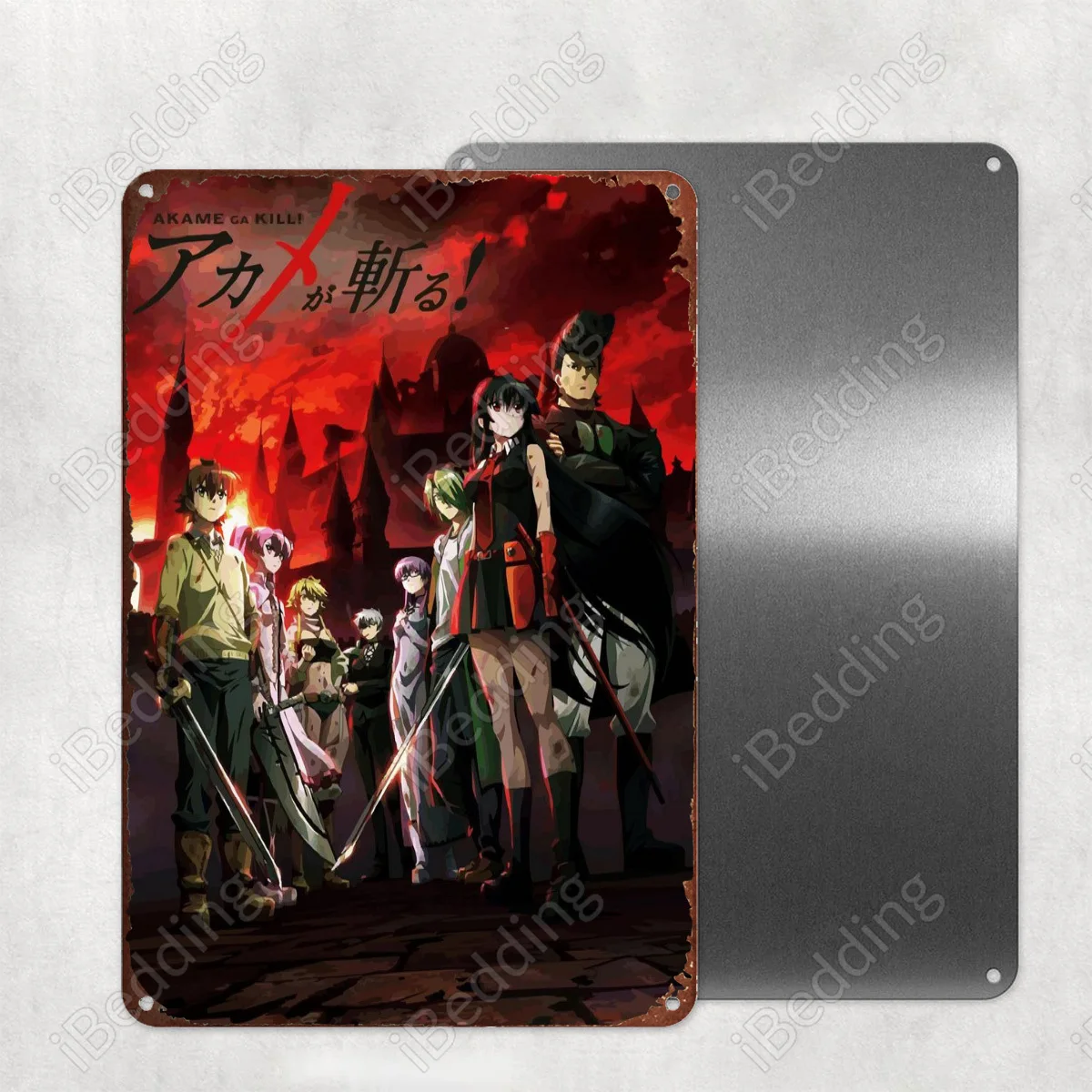 Akame Ga Kill металлическая вывеска-плакат домашнее украшение для бара, железная живопись, персонализированный паб, клуб, промышленный Декор
Akame Ga Kill металлическая вывеска-плакат домашнее украшение для бара, железная живопись, персонализированный паб, клуб, промышленный Декор