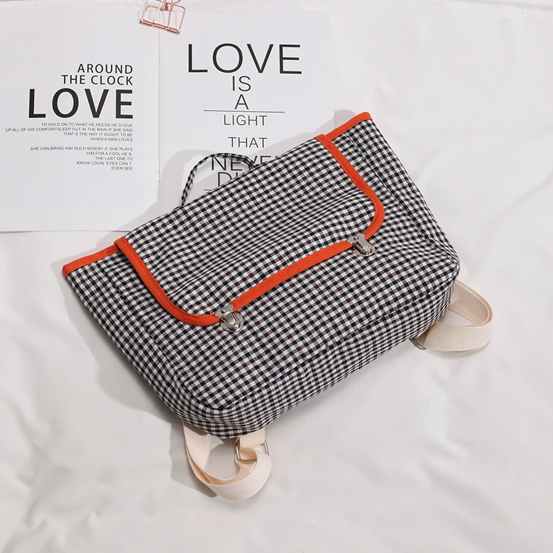 Fashion Plaid Cotton Fabric Backpack Vintage Diamond Lattice Backpacks School Bag For Children Multifunctional Big Capacity Bags
Fashion Plaid Cotton Fabric Backpack Vintage Diamond Lattice Backpacks School Bag For Children Multifunctional Big Capacity Bags