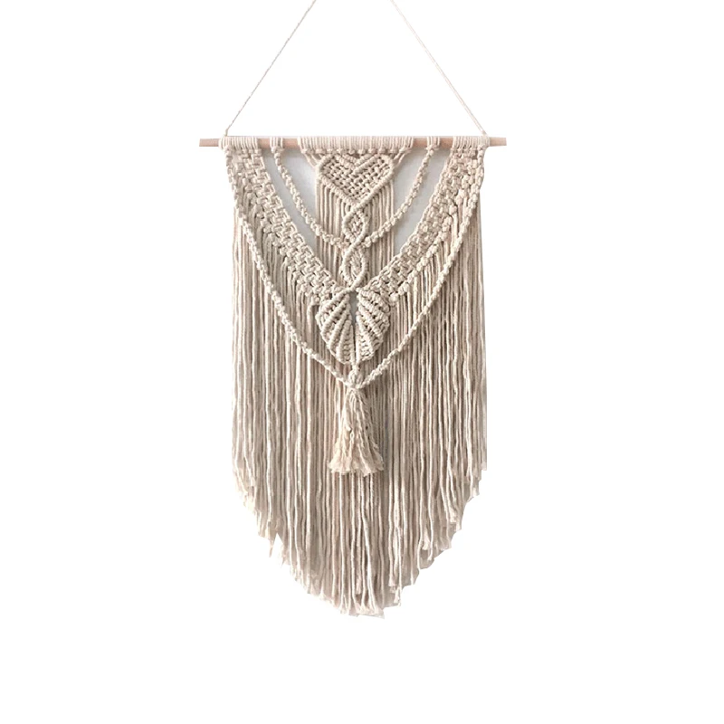 Handmade Wall Hanging Woven Tapestry Macrame Wall Hanging Tapestry Wall Decor Boho Style Bohemian Woven Home Decoration
Handmade Wall Hanging Woven Tapestry Macrame Wall Hanging Tapestry Wall Decor Boho Style Bohemian Woven Home Decoration