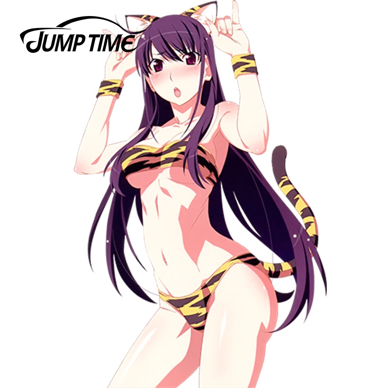 JumpTime 13 см x 8 5 автомобиль Стикеры супер пикантные Красота Grisaia no Kajitsu Sakaki Юмико авто