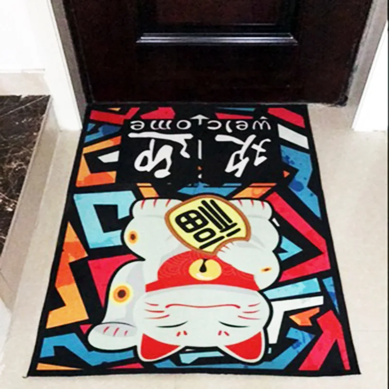 Lucky Cat Bedroom Carpets For Living Room Coffee Table Sofa Study Decoration Rugs Mat/Carpet Toilet Anti-slip Bathroom Kitchen
Lucky Cat Bedroom Carpets For Living Room Coffee Table Sofa Study Decoration Rugs Mat/Carpet Toilet Anti-slip Bathroom Kitchen