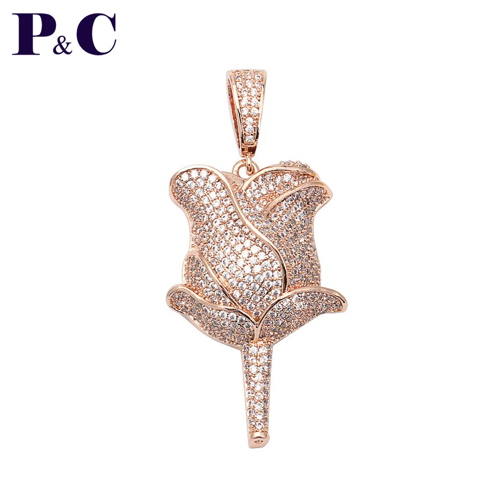 Rose Flower Petals Necklace & Pendant With Tennis Chain Silver Color Iced Cubic Zircon Men's Hip hop Jewelry For Valentine's Da
Rose Flower Petals Necklace & Pendant With Tennis Chain Silver Color Iced Cubic Zircon Men's Hip hop Jewelry For Valentine's Da