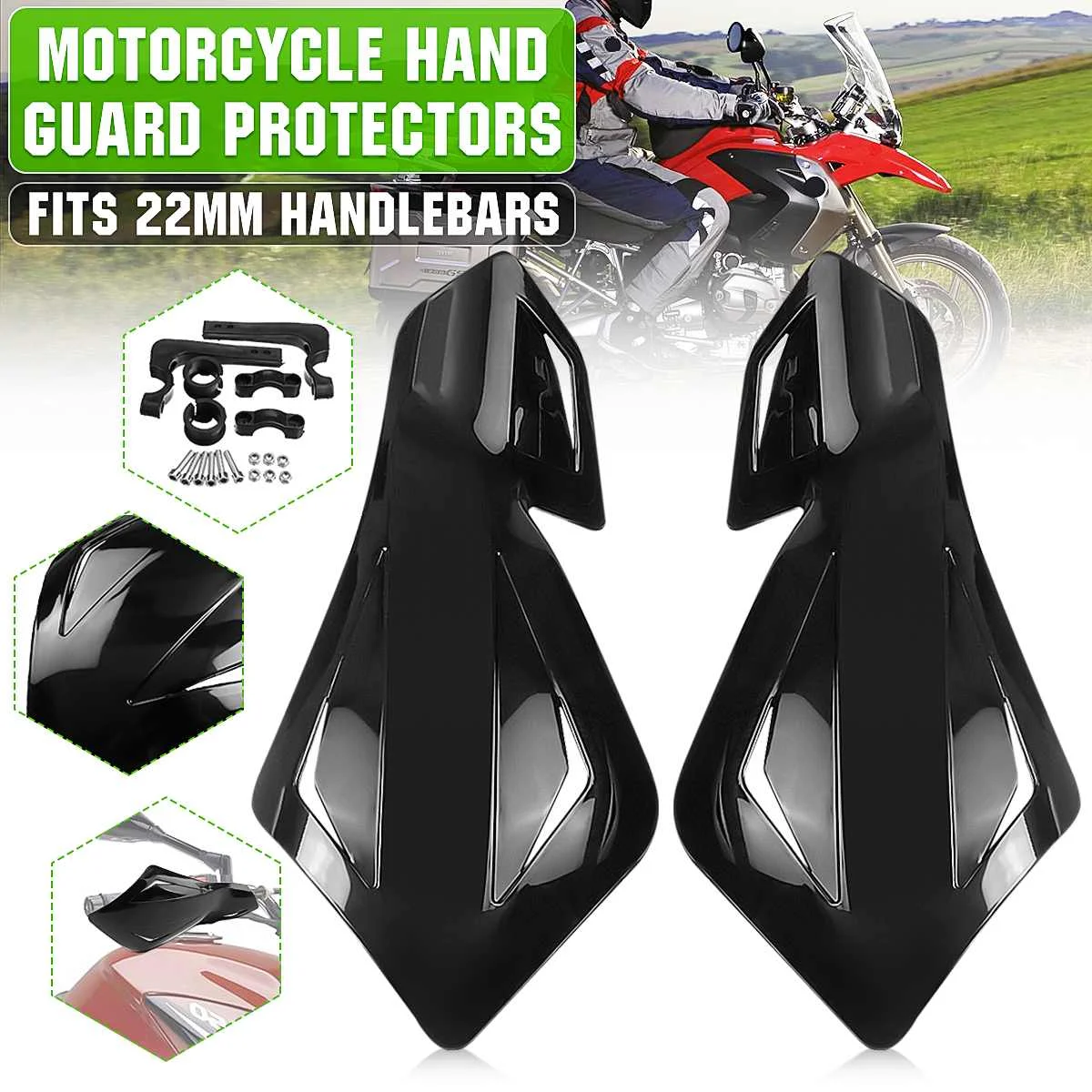 Защита для Руля Мотоцикла, пара защитных накладок на руль мотоцикла YAMAHA HONDA SUZUKI KAWASAKI KTM BMW Harley
Защита для Руля Мотоцикла, пара защитных накладок на руль мотоцикла YAMAHA HONDA SUZUKI KAWASAKI KTM BMW Harley